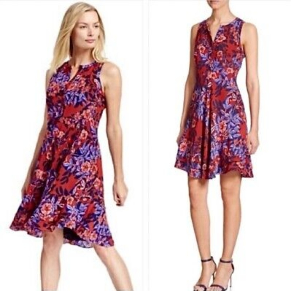 Rebecca Taylor floral dress size 8